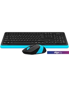 Клавиатура + мышь Fstyler FG1010 (черный/синий) A4tech