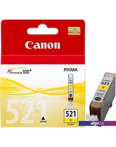 Картридж-чернильница (ПЗК) CLI-521 Yellow Canon