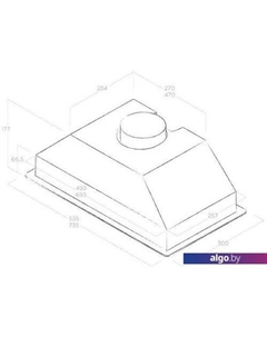 Кухонная вытяжка Era C WH/A/72 Elica