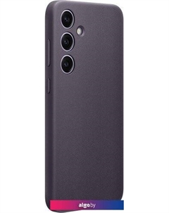 Чехол для телефона Vegan Leather Case S24+ (темно-фиолетовый) Samsung