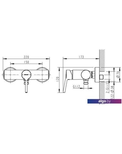Смеситель Palace F9172217CP-01-RUS Bravat