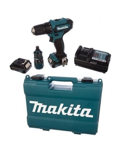 Дрель-шуруповерт DF333DWYE4 (с 2-мя АКБ, кейс) Makita