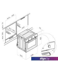 Духовой шкаф OKB 792 CFN Korting