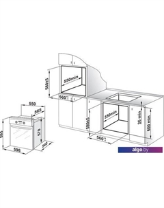 Духовой шкаф ДА 622-04 Б S Gefest