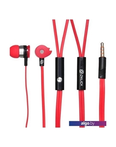 Наушники HS-S-210 (красный) Oklick
