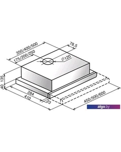 Кухонная вытяжка Интегра 50Н-400-В2Л (нержавеющая сталь) Elikor
