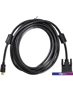 Кабель HDMI-19M-DVI-D-5M Buro