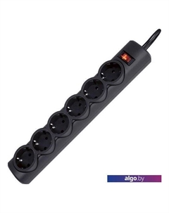 Сетевой фильтр 6 розеток, 1.8 м, черный (DFS 151) Defender