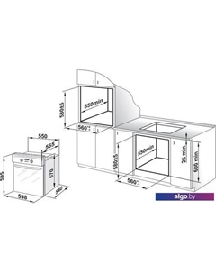 Духовой шкаф 602-02 РА Gefest