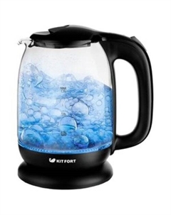Чайник KT-625-5 (черный/серый) Kitfort