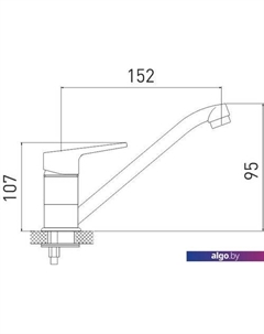 Смеситель Delta 3210268С-G0109 Gross aqua