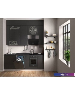 Кухонная вытяжка Liora 600 S (черный) Krona