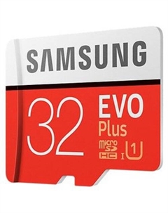 Карта памяти EVO+ microSDHC 32GB + адаптер [MB-MC32GA] Samsung