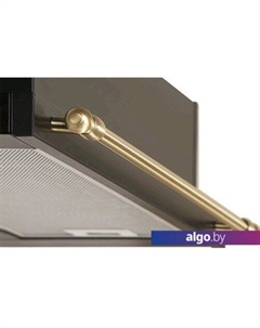 Кухонная вытяжка Интегра 50П-400-В2Л (антрацит/рейлинг бронза) Elikor