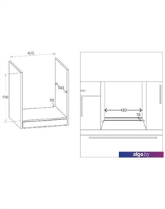 Духовой шкаф OKB 4630 CMX Korting