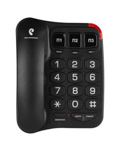 Проводной телефон TeXet TX-214 (черный) Texet