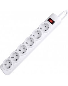 Сетевой фильтр 6 розеток, 1.8 м, белый (DFS 151) Defender