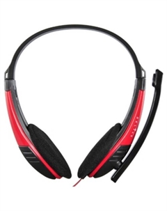 Наушники HS-M150 (черный/красный) Oklick