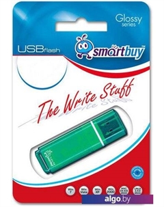 USB Flash Smart Buy Glossy Green 32GB (SB32GBGS-G) Smartbuy