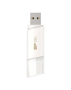 USB Flash Blaze B06 White 64GB (SP064GBUF3B06V1W) Silicon power