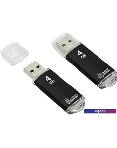 USB Flash Smart Buy 4GB V-Cut Black (SB4GBVC-K) Smartbuy