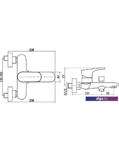 Смеситель Redblu Palace Grand 461000000 Damixa