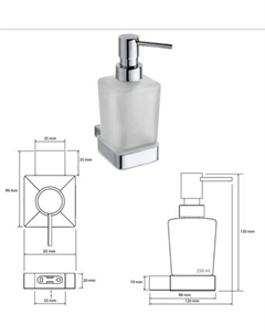 Дозатор для жидкого мыла 135009042 Bemeta