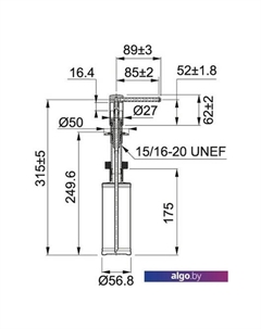 Дозатор Comfort 119.0584.065 (хром) Franke
