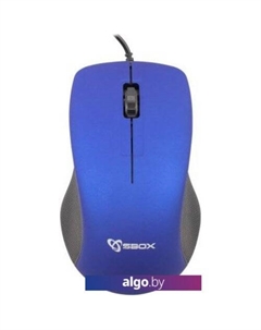 Мышь M-958 (синий) Sbox