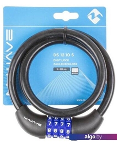 Велозамок DS 12.10 S (черный) M-wave