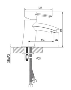 Смеситель ATLANTISS LM3206C Lemark
