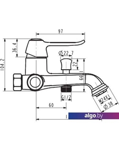 Смеситель New York NY 54 Esko