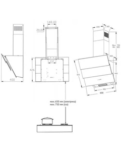 Кухонная вытяжка KHC 61950 GXN Korting
