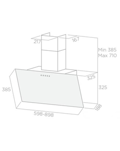 Кухонная вытяжка Shire WH/A/60 [PRF0119823] Elica