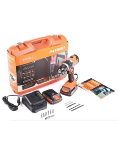 Дрель-шуруповерт BR 210UES-h 180301555 (с 2-мя АКБ, кейс) Patriot