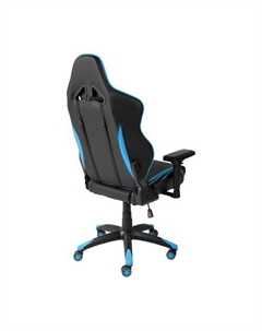 Кресло Седия Раптор (черный/голубой) Akshome
