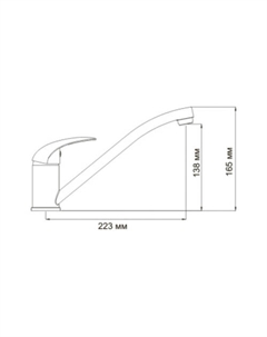 Смеситель Isen 2607 Wasserkraft