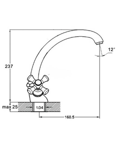 Смеситель QMT4-B722 G.lauf