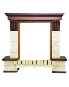 Портал Stone Montebello STD-ASP (темный орех) Smolcom