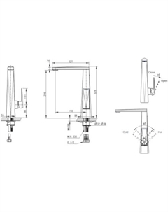 Смеситель Iceberg F776110C Bravat