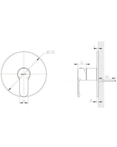 Смеситель New Moon PB839103CP-RUS Bravat