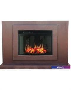 Электрокамин Lucca FS25 (махагон коричневый антик) Smolcom