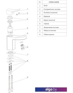 Смеситель Aller 1063 Wasserkraft