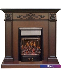 Электрокамин Verona STD (махагон коричневый антик) Smolcom