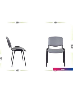 Офисный стул ИЗО BL Z-11 (черный) Utfc