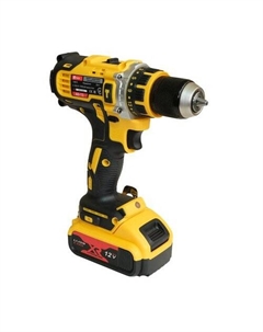 Дрель-шуруповерт AD-12 1002010341 (с 2-мя АКБ, кейс, набор оснастки) Edon