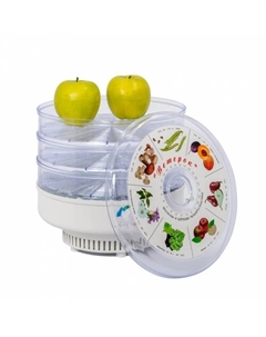 Сушилка для овощей и фруктов Ветерок ЭСОФ-0,5/220 (3 поддона, прозрачный) Спектр-прибор