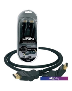 Кабель HDMI2.0pre HDMI - HDMI (2 м, черный) Mystery