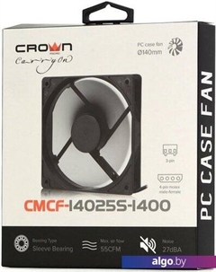 Вентилятор для корпуса CMCF-14025S-1400 Crownmicro