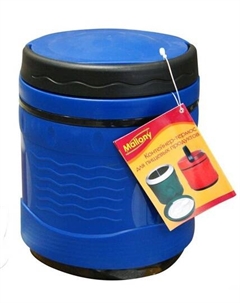 Термос для еды FS2610 1л (синий) Mallony